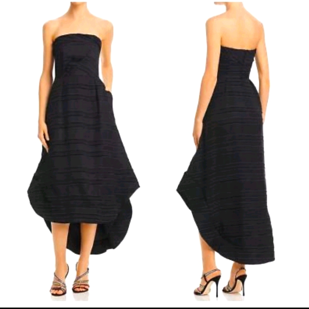 NWT Cmeo black collective solitude gown dress
